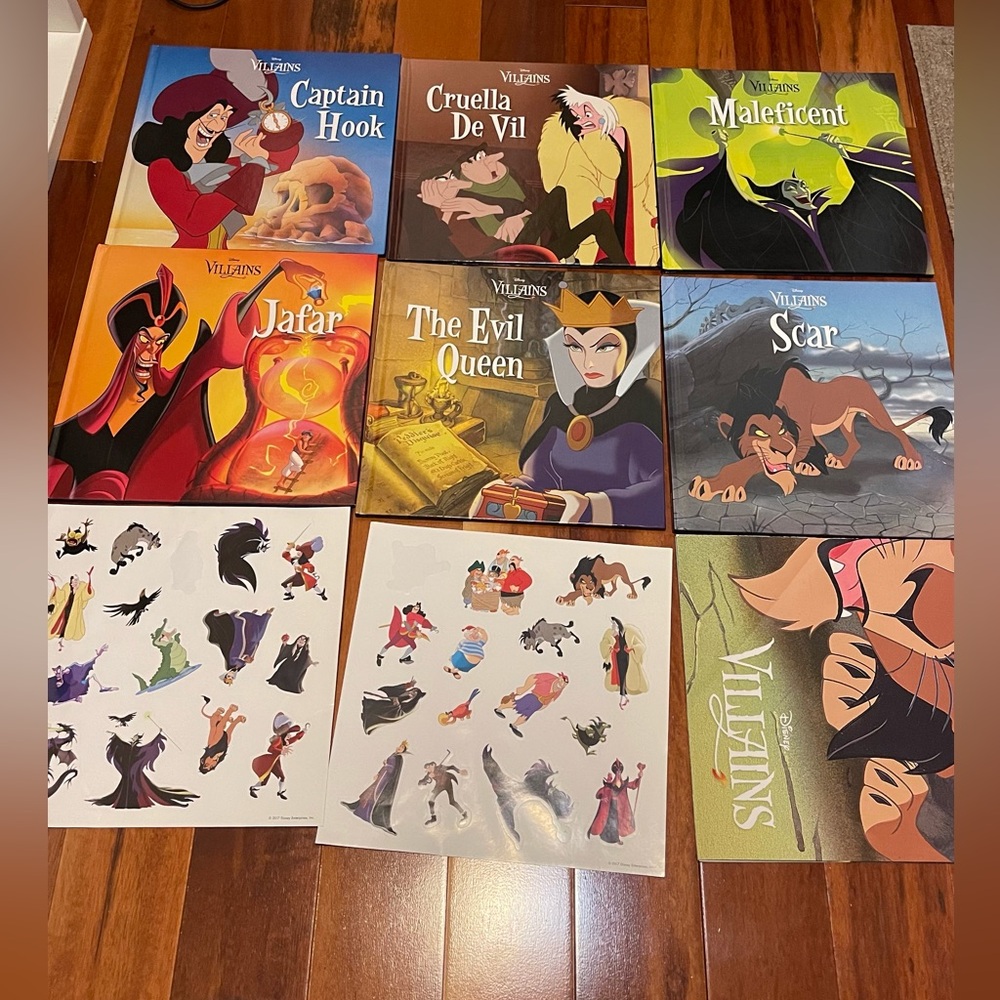 Disney Villains Book Set